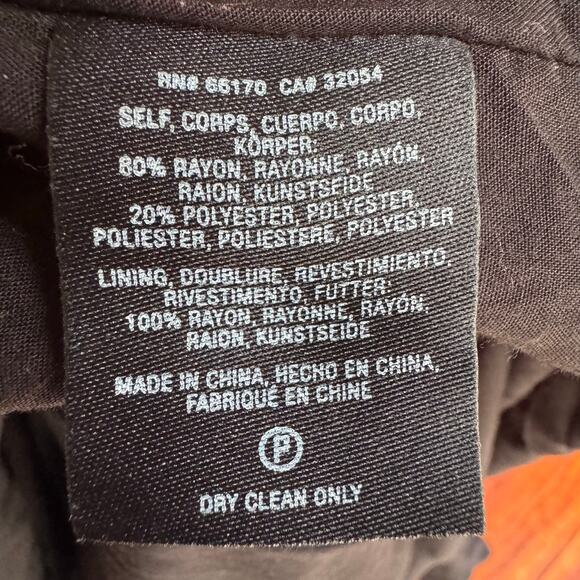 Anthropologie Ett:Twa Velvet Burnout Floral Jumpsuit Wide Leg Dark Romantic M - Picture 9 of 10